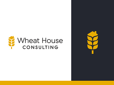 Wheat House Consulting branding design graphic design house houston identity illustration logo mark texas vector wheat