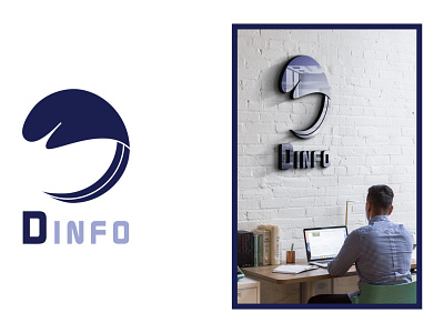 Dinfo Logo Design