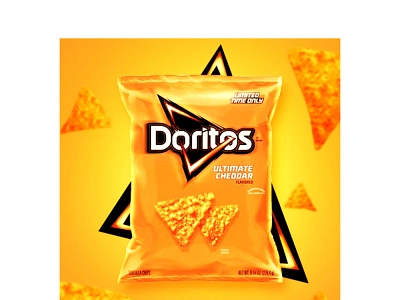 Doritos chips poster design banner banner design burger post chips chips poster design graphic design lays lays chips lays poster poster poster design social media post yellow background