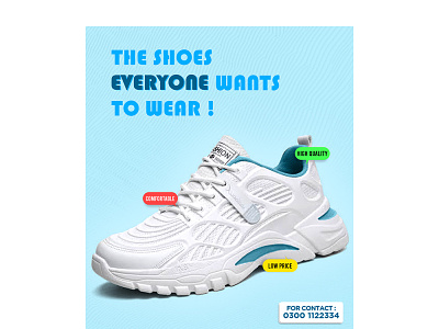 Shoes poster design 2023 banner banner design burger post design graphic design poster poster design shoes shoes manipulation shoes poster social media post trendy design white poster white shoes