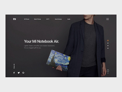 Mi Store / concept design ecommerce mi micom premium shop store xiaomi