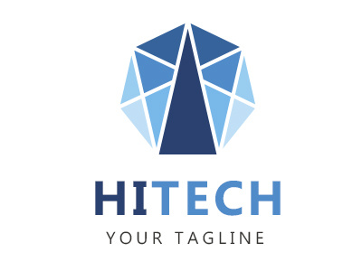 HiTech Heptagon Logo