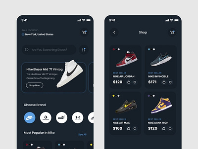 UI Design Of Shoes Buying App android app app design app designer appdesign appui ios mobile app mobile app design mobile ui ui ui design ui designer uidesign uiux user interface ux ui designer