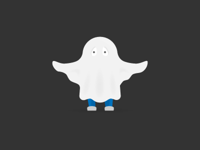 Boo boo boo boy first ghost illustration illustrator shock shot simple spook vector