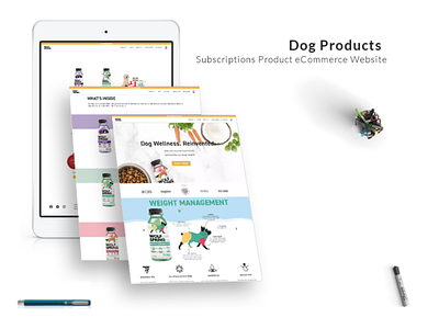 Wolfspring- Subscriptions product eCommerce website app branding design graphic design illustration logo typography ui ux vector