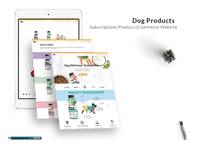 Wolfspring- Subscriptions product eCommerce website