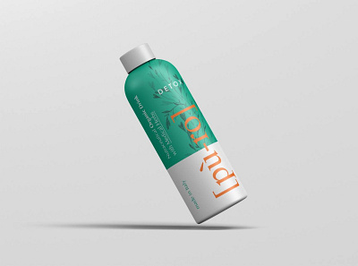 [pùro] Detox Drink. branding design graphic design logo packaging typography