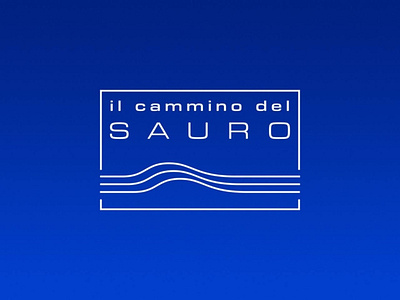 Il Cammino del Sauro. Local tourism related project. branding design graphic design lettering logo packaging