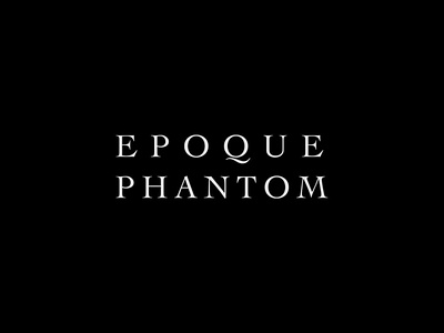 Epoque Phantom. Vintage inspired design project. branding design graphic design lettering logo typography