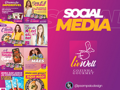 Social Media Design | LivWell