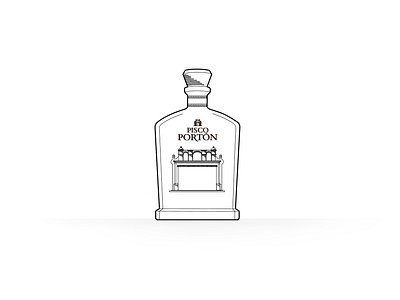 Pisco Porton art directors club artdirector brand and identity branding design digital flat icon identity illustration logo minimal peruvian pisco ui ux vector web