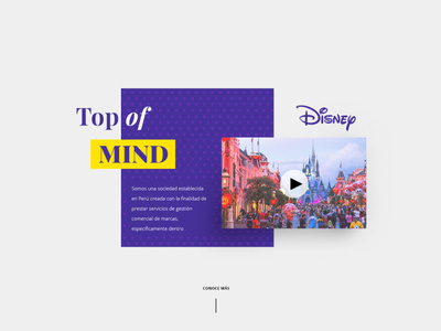 Disney content art directors club artdirector design digital flat icon logo minimal type typography ui ux web website