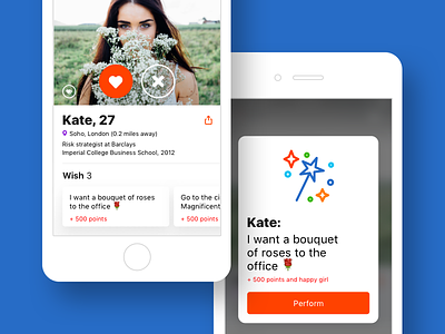 Badoo Contest app dating design ios mobile phone