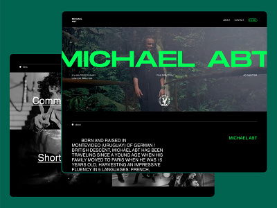 Michael Abt design landing ui ux website