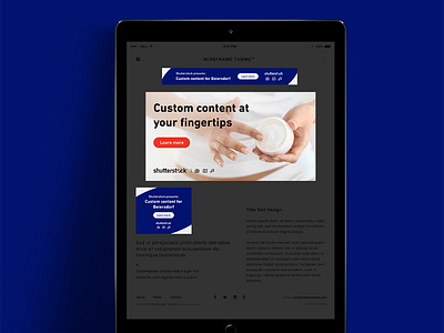 Shutterstock x Beiersdorf Google Display Ads