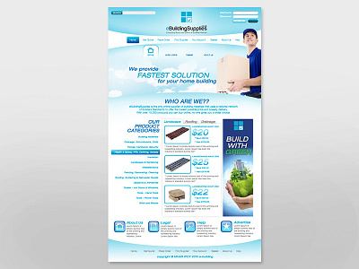 Building Supplies | Website Design