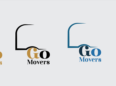 Logo for Go Mover Transport adobe illustrator bus service logo design go logo graphic design illustration logo logo for transport mover logo transport logo typography