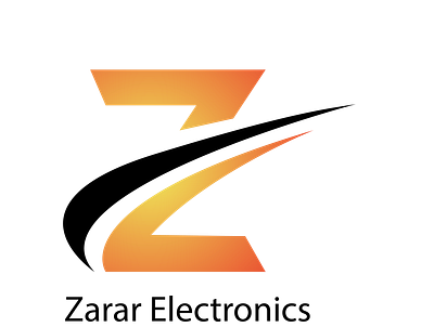 logo for zarar electronics adobe illustrator branding graphic design illustration logo logo for z typography z logo zarar electronics