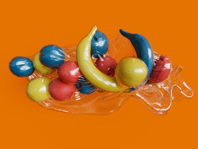 Wrapped Fruit