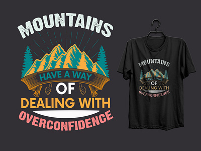 Mountains T-shirt Design