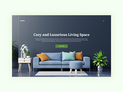 Luxury Living Space Web Design