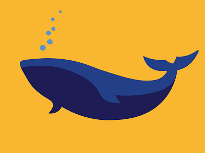 Whale animal art dribbble dribbble invite flat icon illustration illustrator playoffs vector
