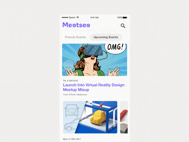 Meetsee - Meetup App