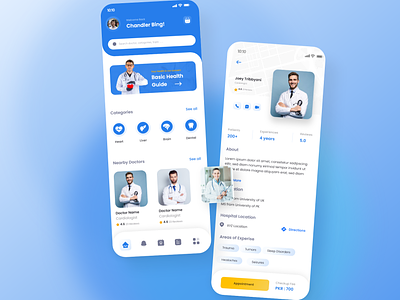 Doctor Appointment App UIUX Design