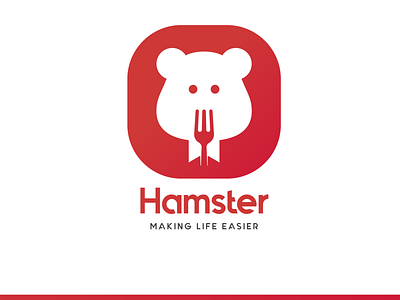Hamster App Icon Design app creative design dribbble food app hamster icon logo