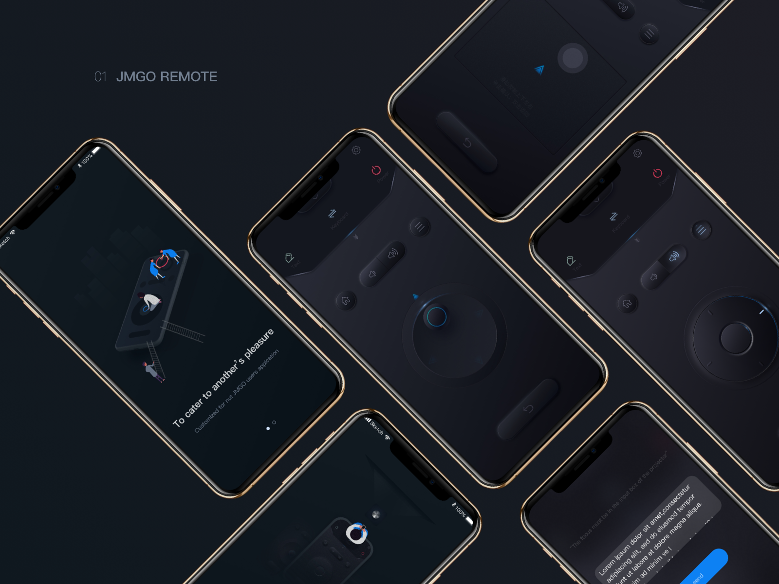 JMGO remote by Larry on Dribbble