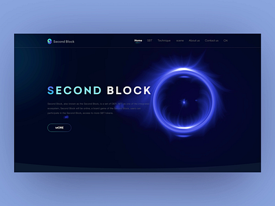 Second Block 3d animation branding motion graphics website