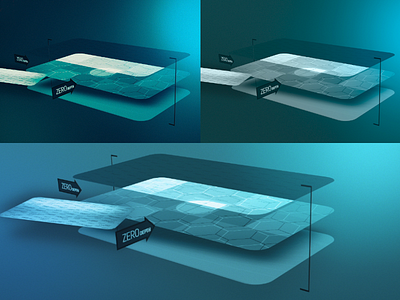 Grading of different rendered versions animation deadfish design grading motiongraphics