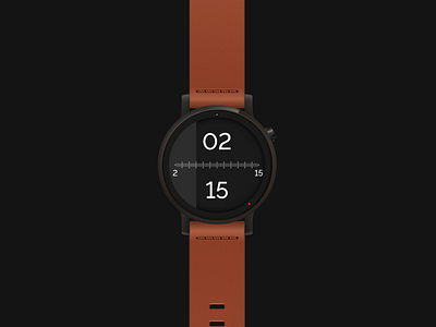 Tymometer : Watchface android wear meter moto 360 roto gears smartwatch time ui ux watchface