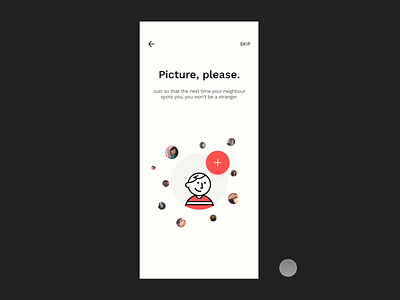 Display Picture dailyui design display picture interaction minimal profile profile picture signup ui ux video video animation