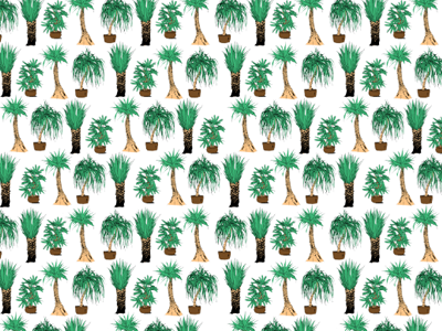 Palms Wrap design illustration palms plants repetition trees wrap