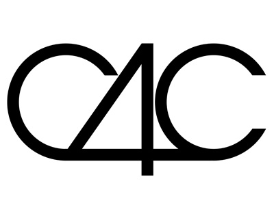 C4C no.2 black branding corporate logo logo one colour