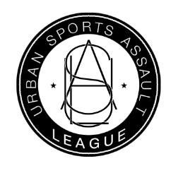 Urban Sports Assault League badge design identity logos monogram