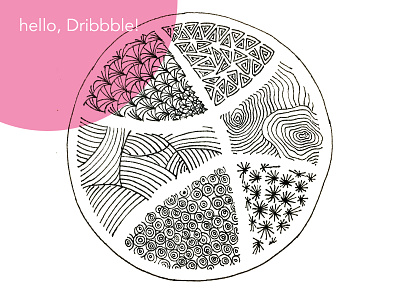 Doodle dribbble