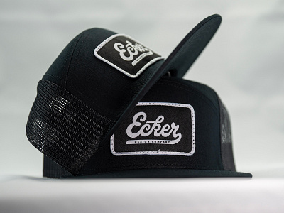 EDC Trucker Hat logodesign patch script trucker hat