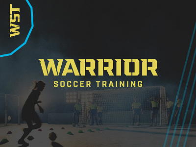 Warrior Soccer Training Logo fitness logo futbol lol logo design soccer soccer branding soccer logo sport design