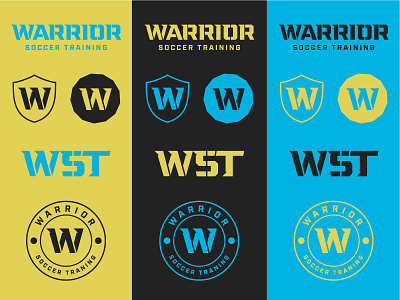 Warrior Soccer Training Responsive Branding Kit fitness logo futbol logo logo design soccer soccer branding soccer logo warrior