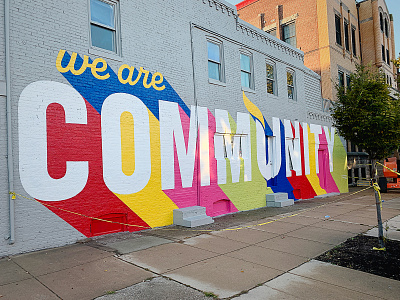 Ulman Foundation - We Are Community Mural