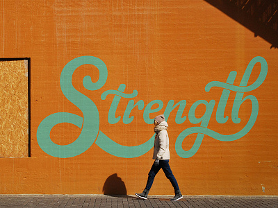 Me Strenght Wall Mural