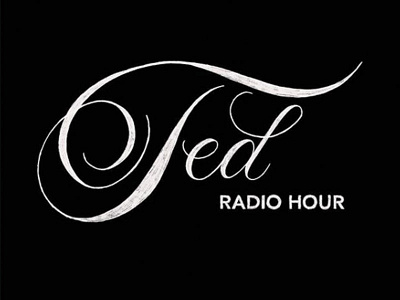 Ted Radio Hour eckergoes261 lettering