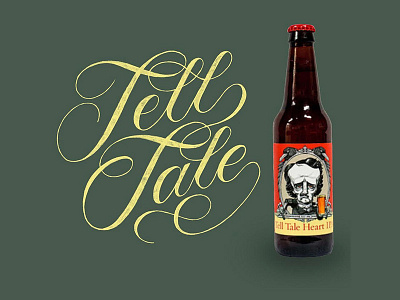 Tell Tale Brew Letters craft beer eckergoes261 lettering