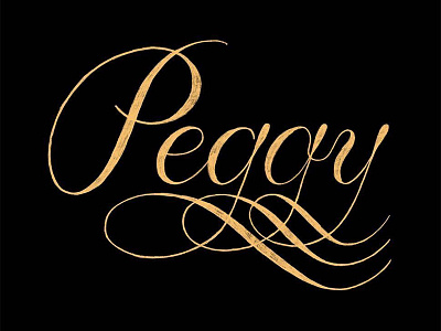 Peggy eckergoes261 lettering