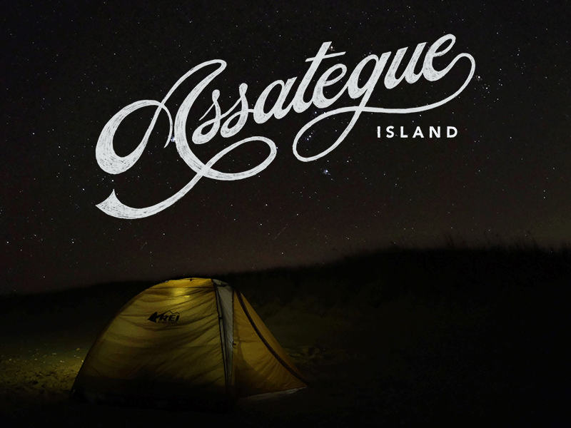 Assateague Island Animation animation lettering