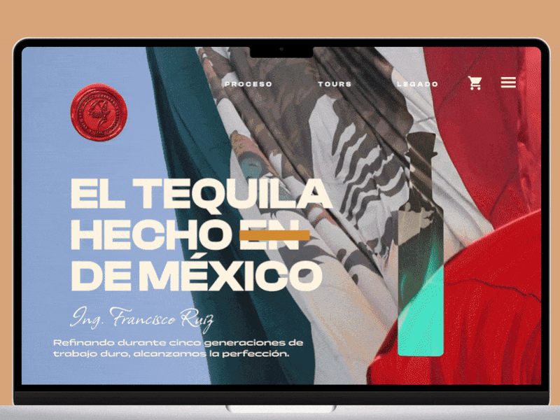 Supremo Tequila Website branding design illustration logo supremo tequila ui web