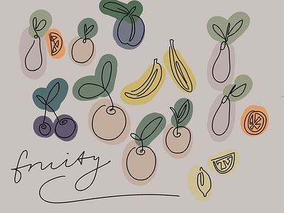 Continuous Line | Fruity