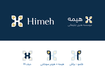 Hime Logo Presentation h letter h letter logo h logo لوگو لوگو فارسی
